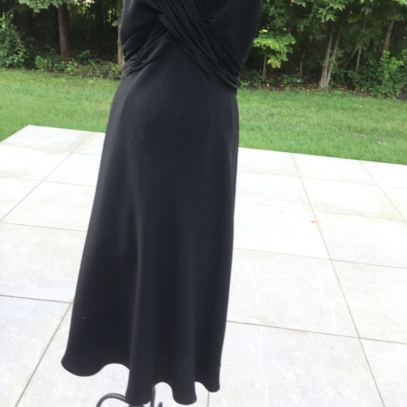 Jones New York Black Halter Cocktail Dress - Picture 5 of 6